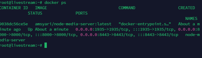 Docker PS